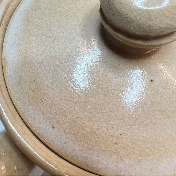 Vintage Hagi Ware Japanese Teapot and 3 Cups Handmade and Signed Studio Art - Picture 11 of 16